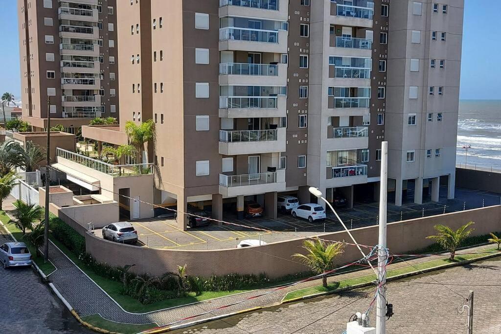 Ap, Condominio, Vista Do Mar, Piscina, Estacionamento Itanhaem Bagian luar foto