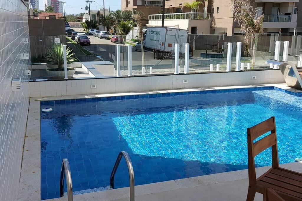 Ap, Condominio, Vista Do Mar, Piscina, Estacionamento Itanhaem Bagian luar foto