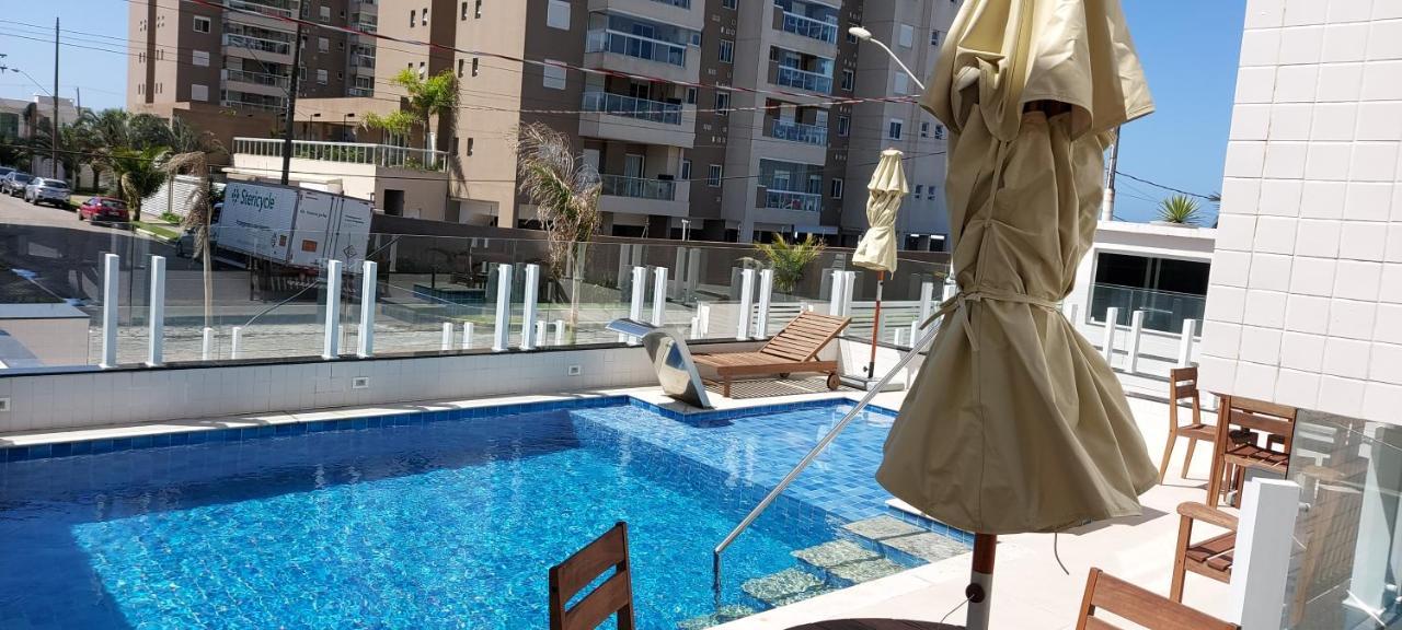 Ap, Condominio, Vista Do Mar, Piscina, Estacionamento Itanhaem Bagian luar foto